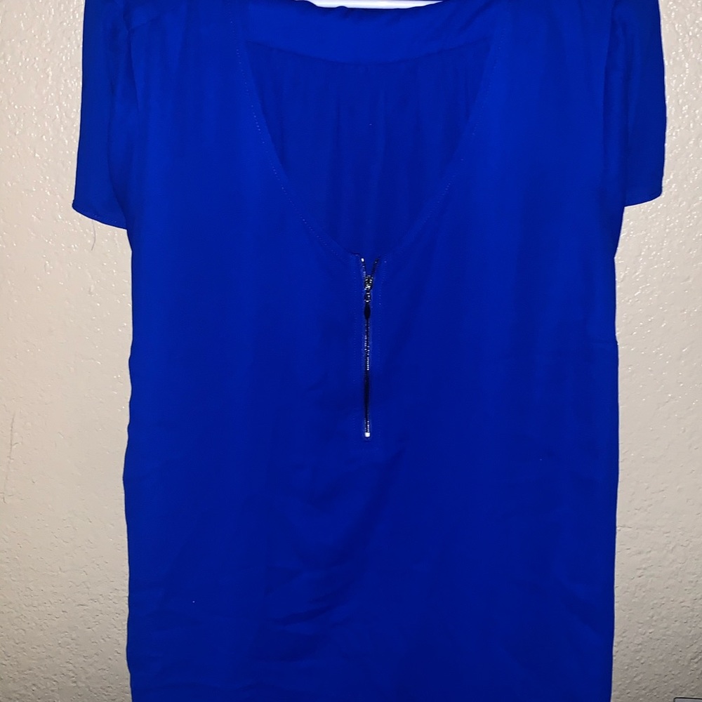 Torrid chiffon , zipper top size 1 xl - Picture 2 of 2